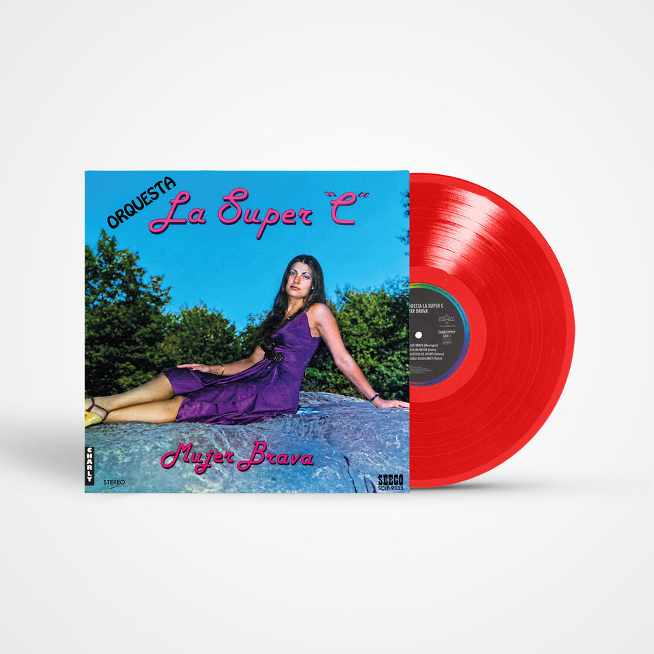 [PREORDER] Orquesta La Super C - Mujer Brava red vinyl packshot Preorder Charly 2026 / GB / Red 140g Vinyl, Limited, Remastered / Charly NEW NEW