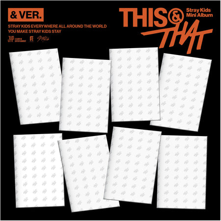 Stray Kids - THIS & THAT (& VER. CD) CD Jyp Ent / Republic
