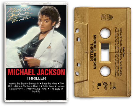 [PREORDER] Michael Jackson - Thriller Preorder Sony Legacy 2026 / US / Gold Metallic Cassette / Sony Legacy NEW NEW