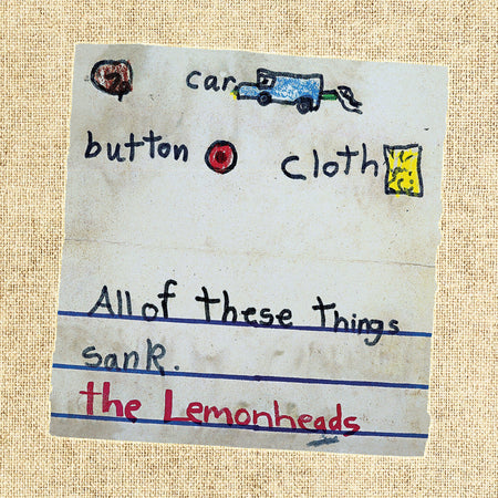 [PREORDER] The Lemonheads - Car Button Cloth (30th Anniversary Edition) Preorder Fire Records 2026 / White Vinyl LP / Fire Records NEW NEW
