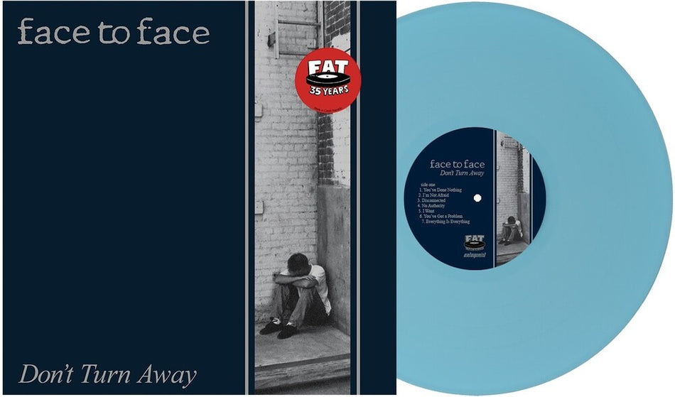 Face To Face - Don't Turn Away (Blue Vinyl) Vinyl > LP Fat Wreck Chords NEW NEW