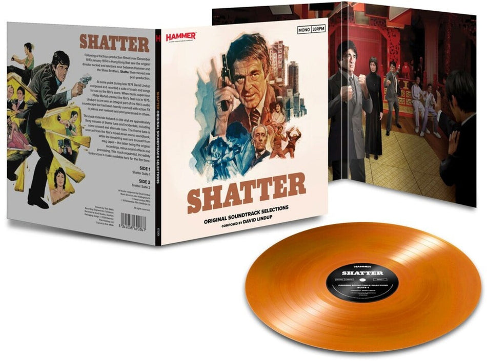 [PREORDER] David Lindup - Shatter (Original Soundtrack) Preorder Silva Screen 2026 / GB / Orange Vinyl LP, Limited Collector's Edition / Silva Screen NEW NEW