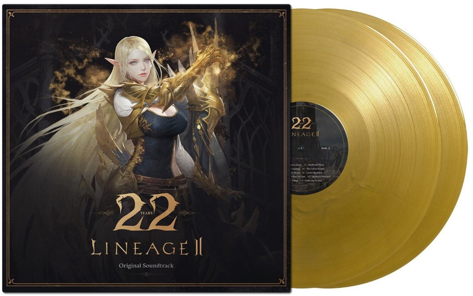 [PREORDER] Bill Brown - Lineage II: 22 Years (Original Soundtrack) Preorder Black Screen Records 2026 / Gold Vinyl Gatefold 2LP / Black Screen Records NEW NEW
