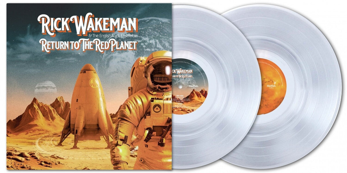 [PREORDER] Rick Wakeman - Return To The Red Planet Preorder Madfish Records 2026 / GB / 140gm Clear Vinyl 2LP Gatefold / Madfish Records NEW NEW