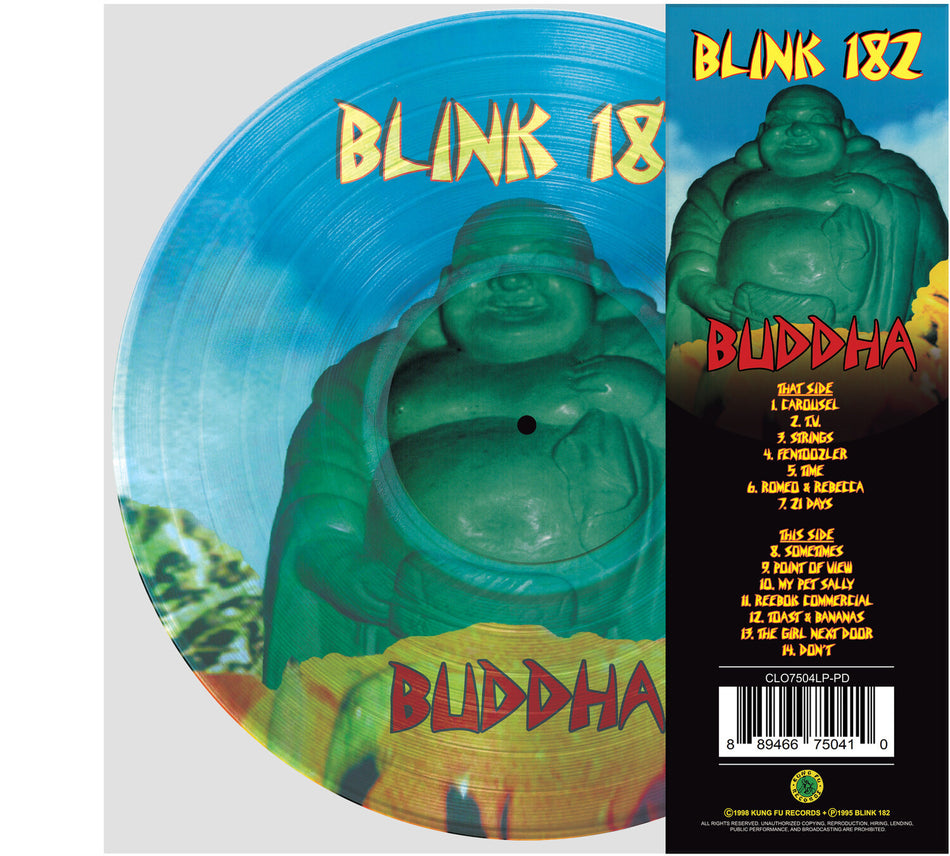 blink-182 - Buddha (Picture Disc Vinyl) Vinyl Kung Fu Records NEW NEW