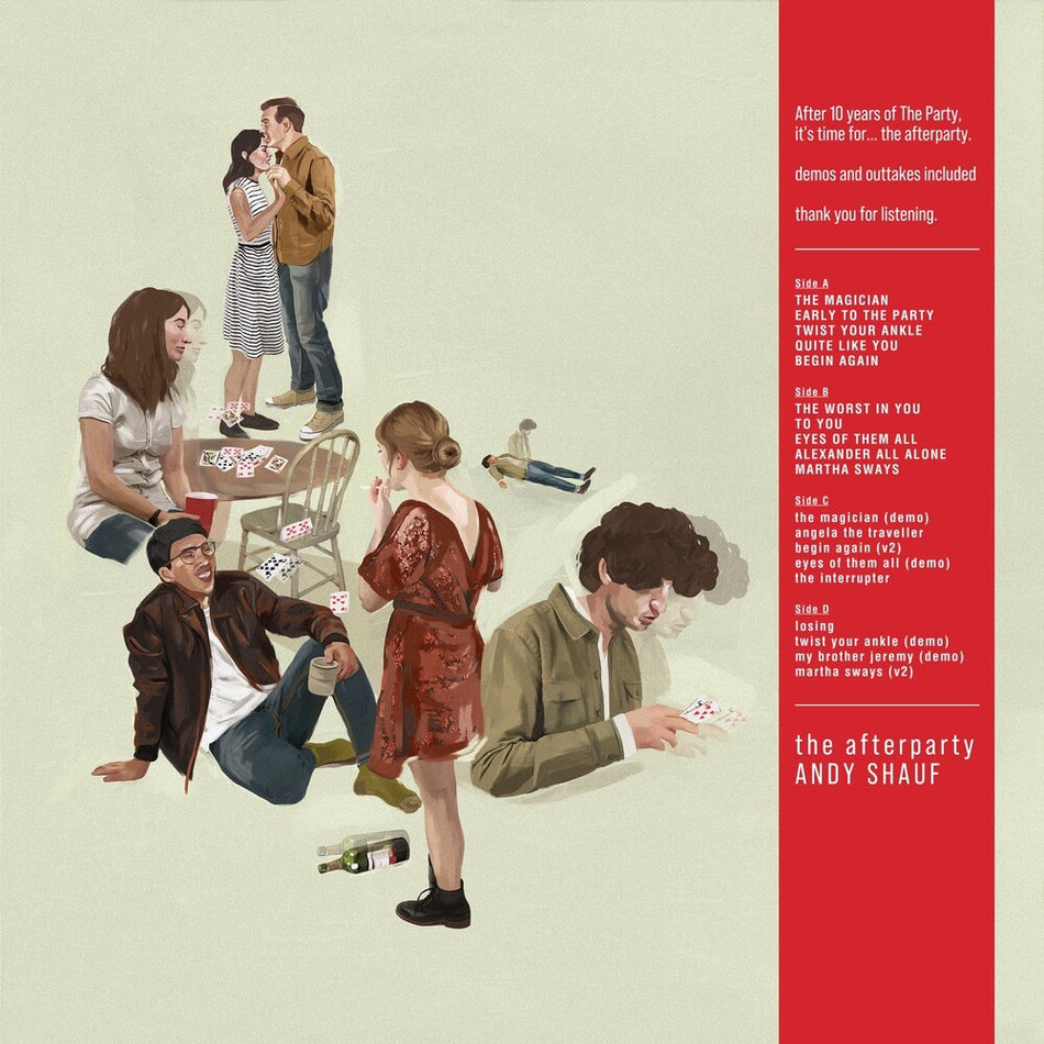 Andy Shauf - The Party (Indie Exclusive Clear Vinyl) Vinyl > LP Anti NEW NEW