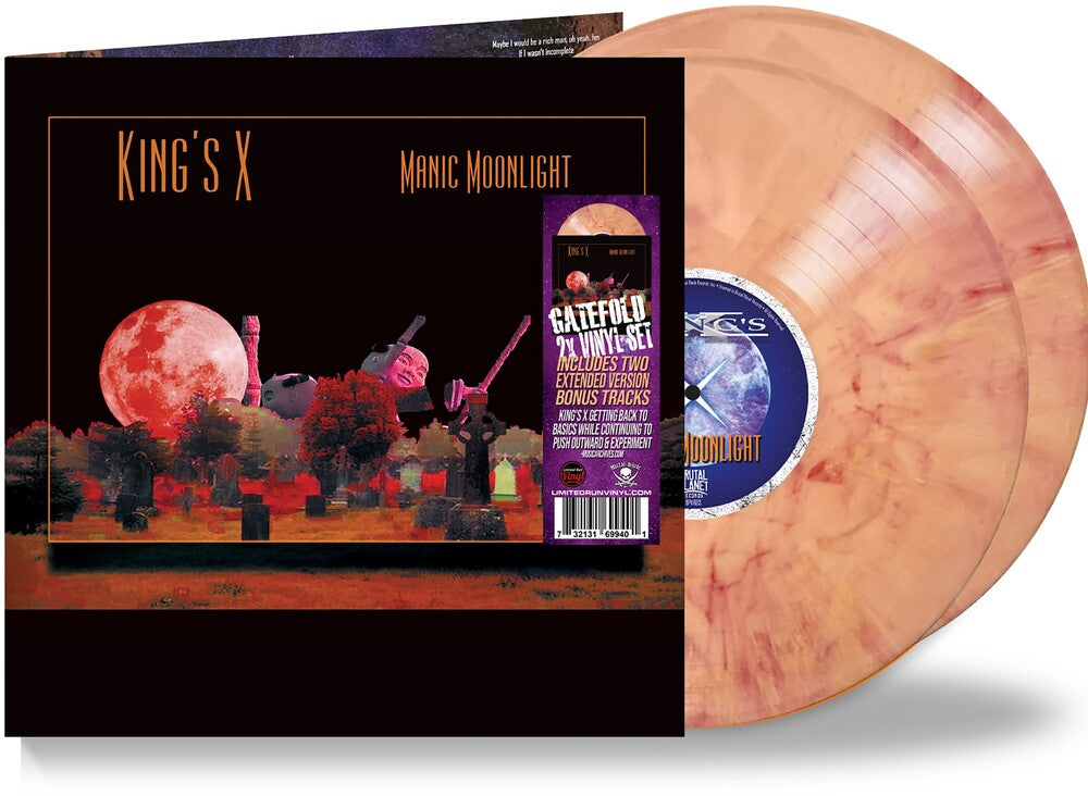 King's X - Manic Moonlight (Mars Attack Orange Vinyl)