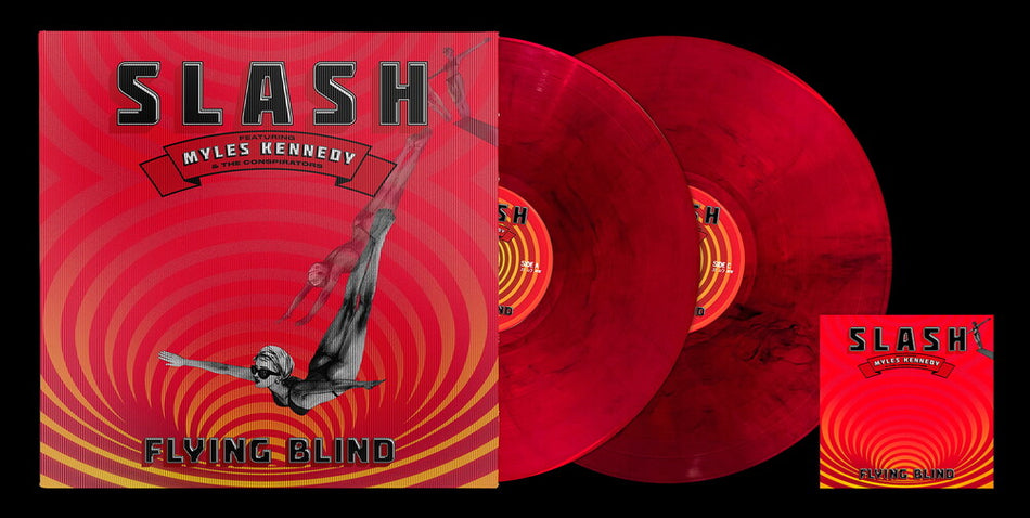 Slash featuring Myles Kennedy & The Conspirators - Flying Blind (Colored Vinyl Lenticular Edition) Vinyl > LP Gibson Records