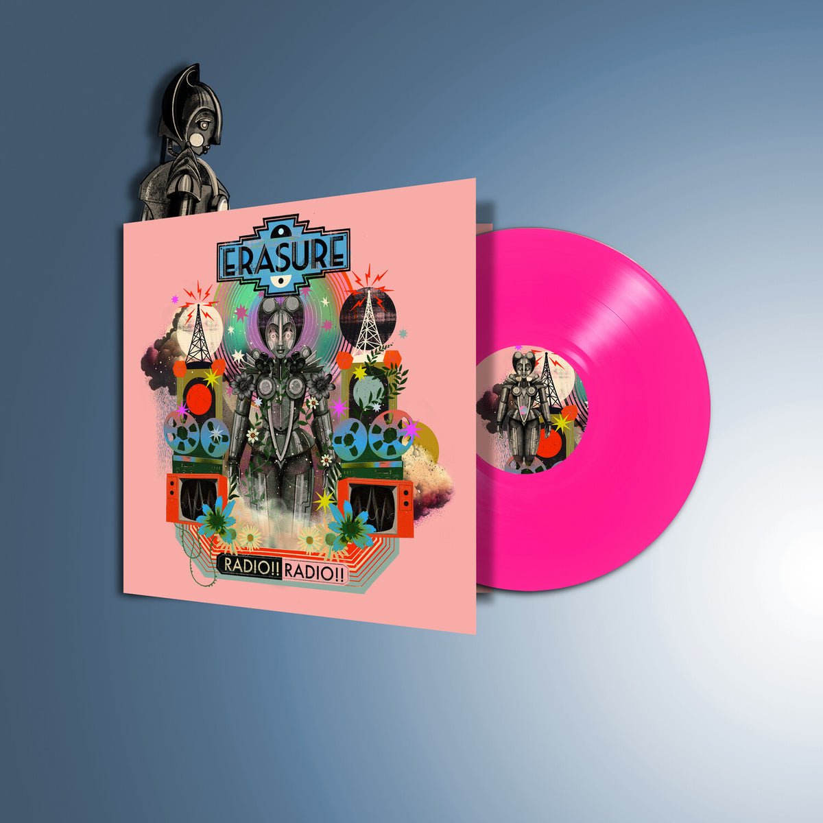 Erasure - Radio!! Radio!! (Indie Exclusive Hot Pink Vinyl) Vinyl > LP Mute NEW NEW