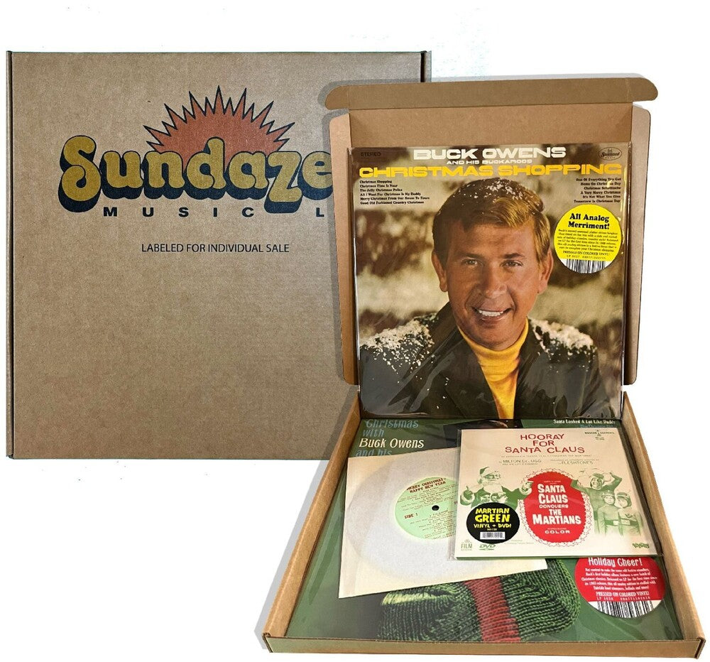 Various Artists - Sundazed Christmas Restock Box (Indie Exclusive 2LP + 2x7-Inch + DVD Box Set)