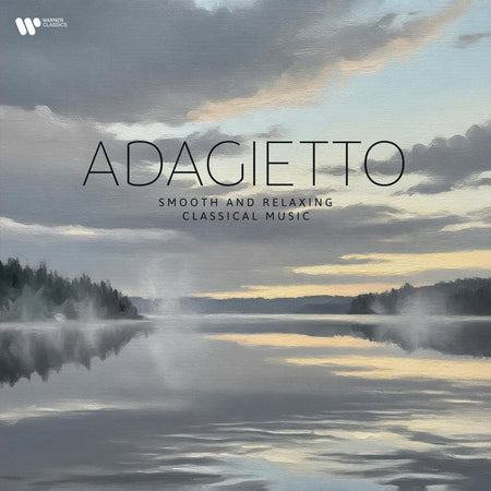 [PREORDER] Various Artists - Adagietto: Smooth and Relaxing Classical Music Preorder Warner Classics 2026 / Silver Colored Vinyl LP / Warner Classics NEW NEW