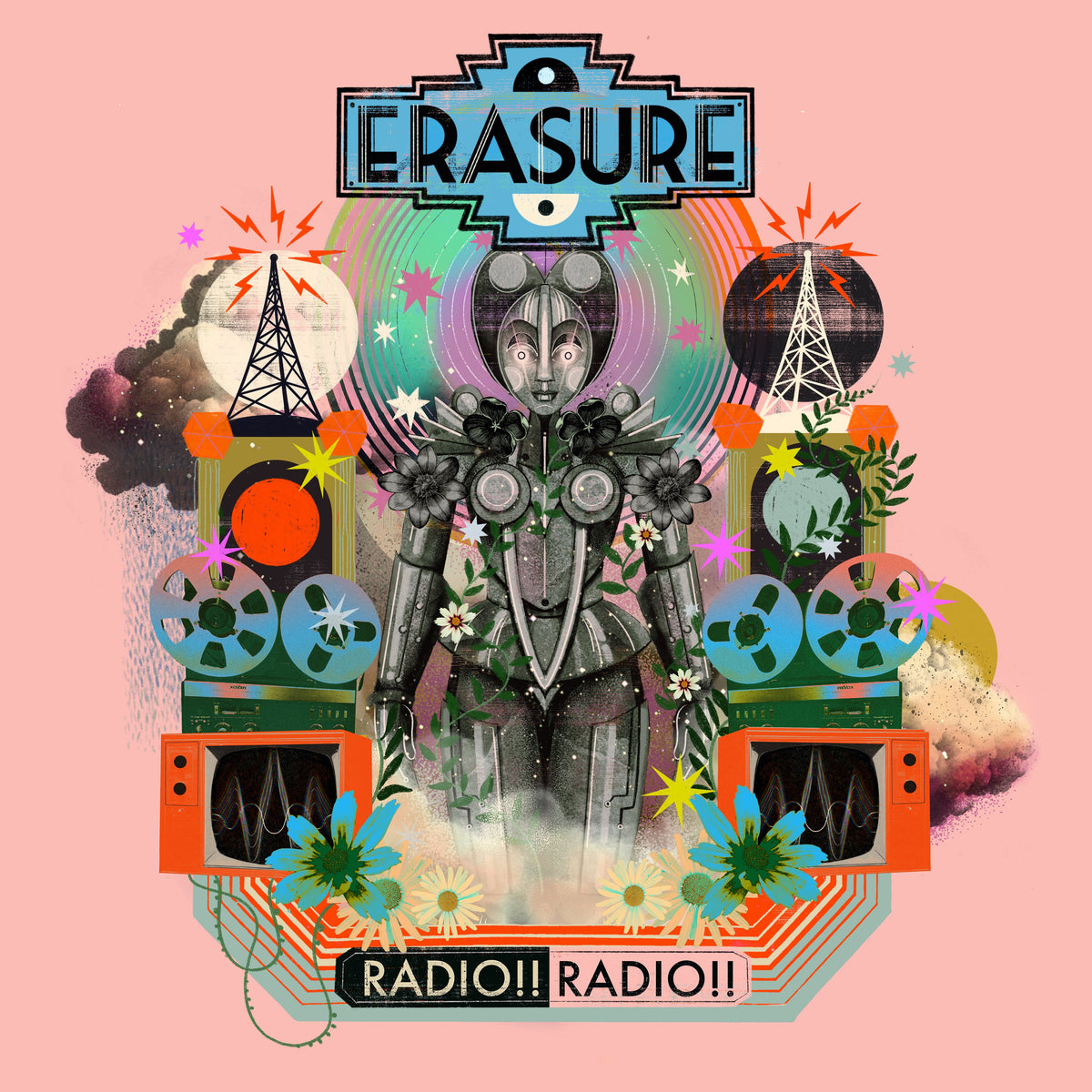 Erasure - Radio!! Radio!! (Sunburst Vinyl) Vinyl > LP Mute