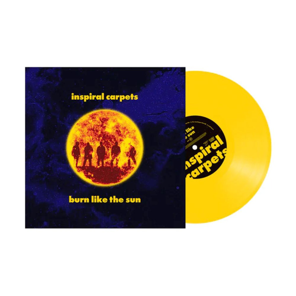 [PREORDER] Inspiral Carpets - Burn Like The Sun Preorder Scruff of the Neck 2027 / GB / Yellow Vinyl LP, Blue Galaxy Cover, Indie Exclusive / Scruff of the Neck NEW NEW