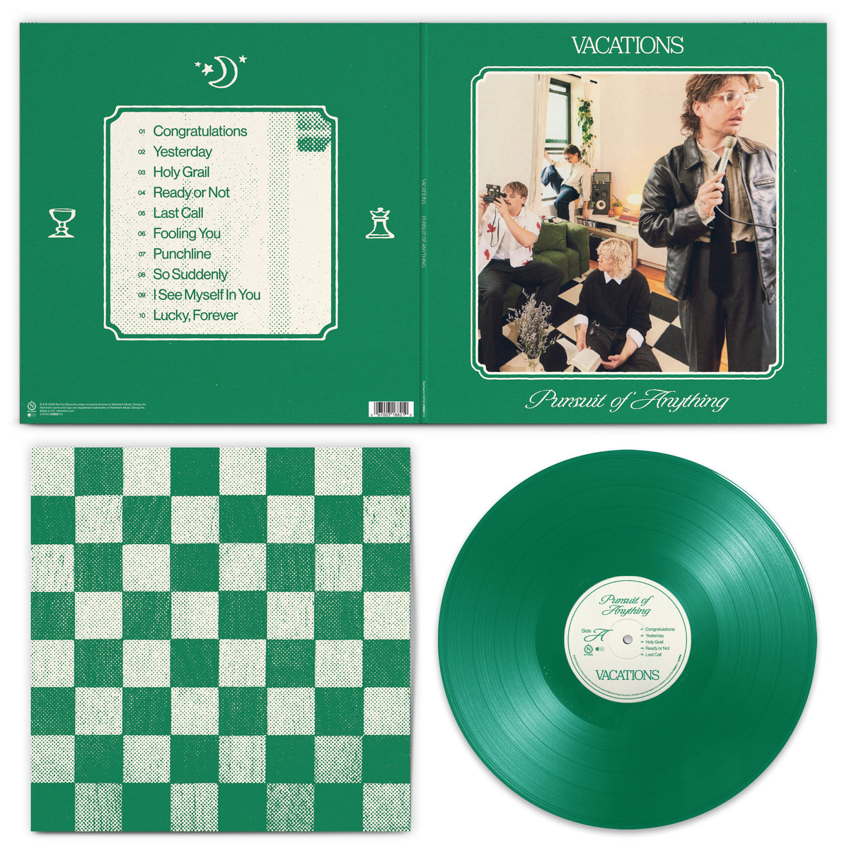 Vacations - Pursuit Of Anything (Green Vinyl)