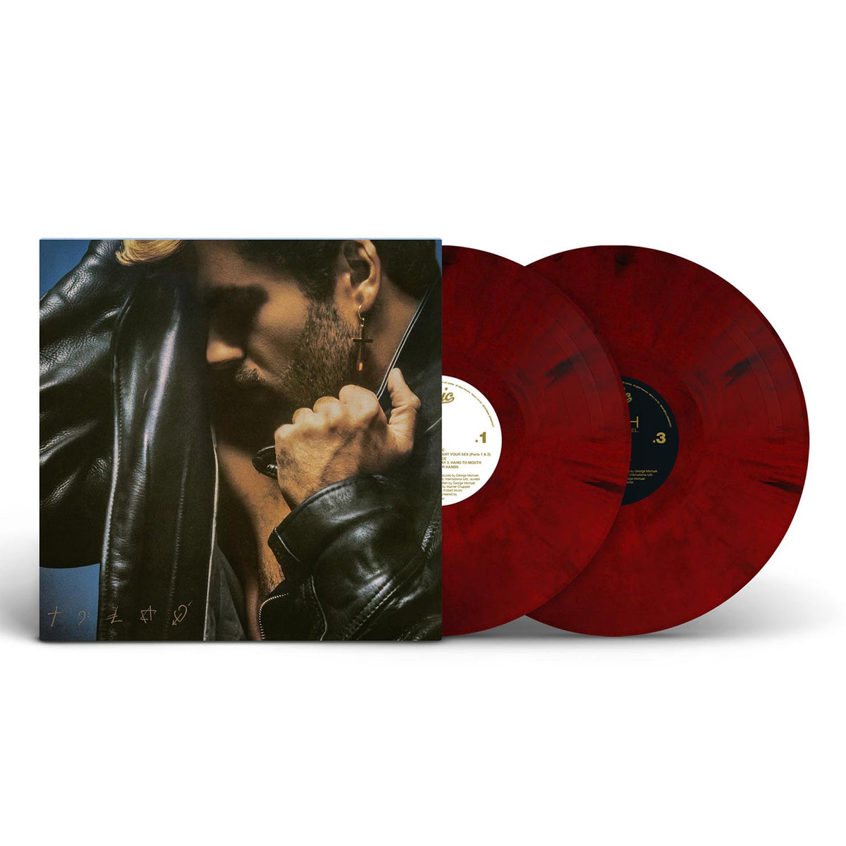 George Michael - Faith (Red & Black Marble Vinyl)