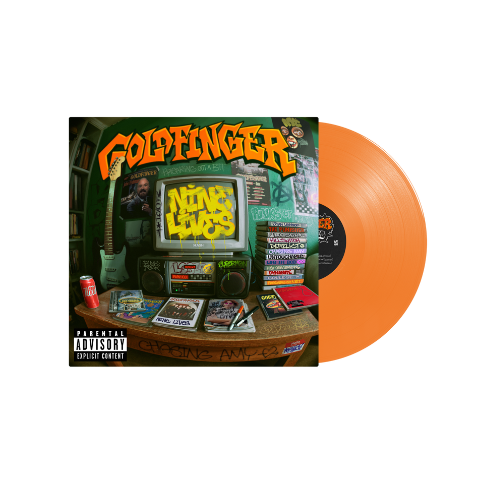 Goldfinger - Nine Lives (Indie Exclusive Transparent Orange Vinyl) Vinyl > LP Big Noise Music Group NEW NEW