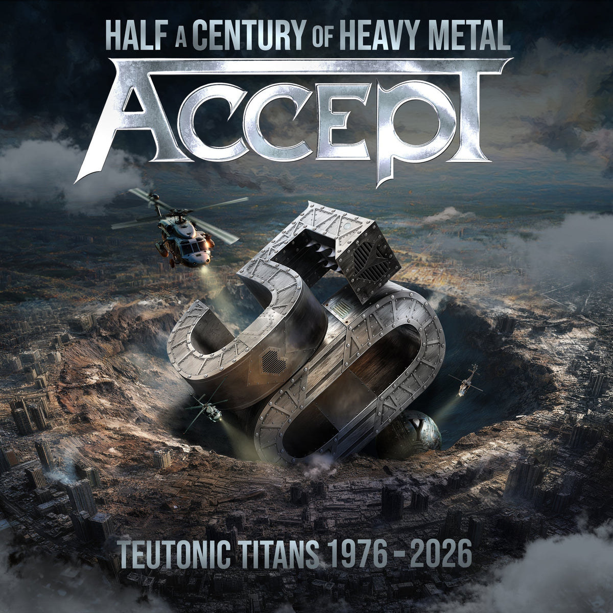Accept - Teutonic Titans 1976-2026 (Turquoise Vinyl) Vinyl > LP Napalm Records