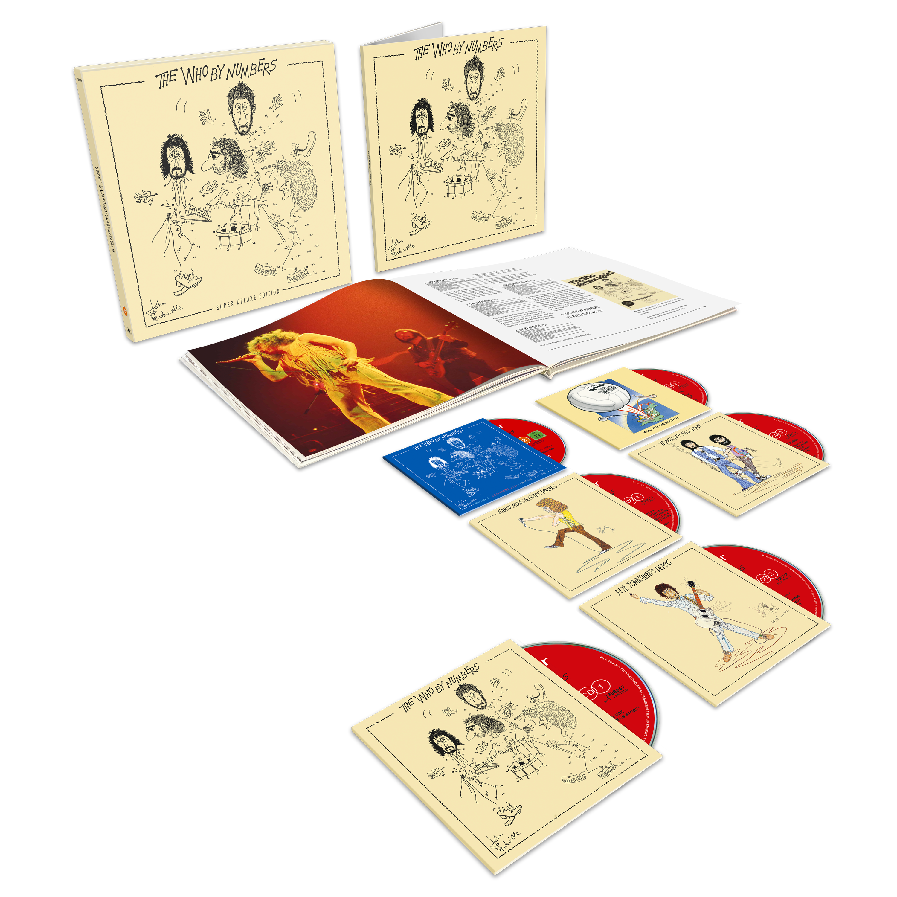 The Who - The Who By Numbers - CD, 5 CD + Blu-ray, Album, Super