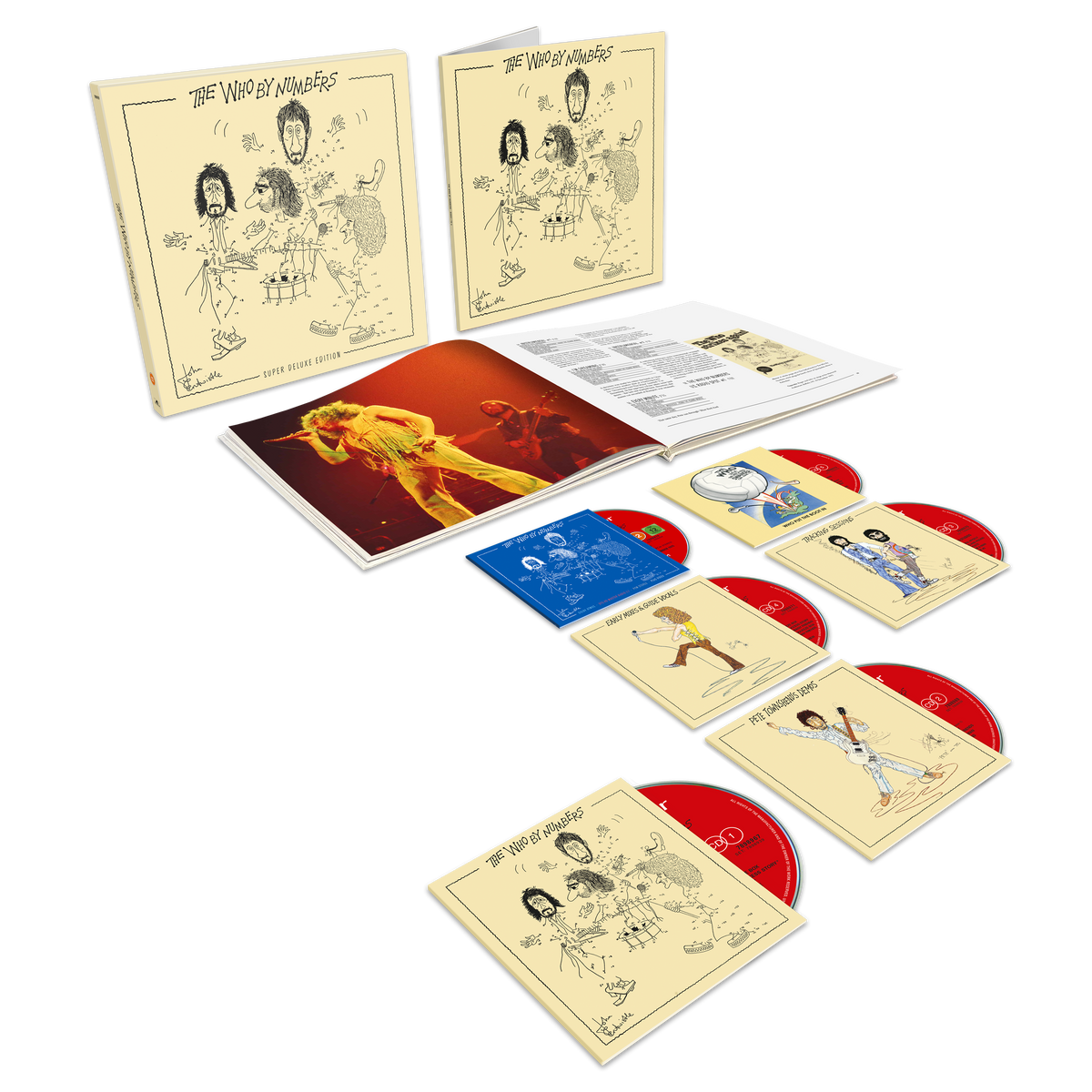 The Who - The Who By Numbers (Super Deluxe 5CD + Blu-ray) CD > Box Set Geffen Records NEW NEW