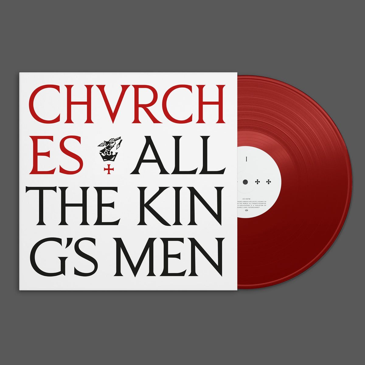 Chvrches - All The King's Men (Indie Exclusive Apple Vinyl)
