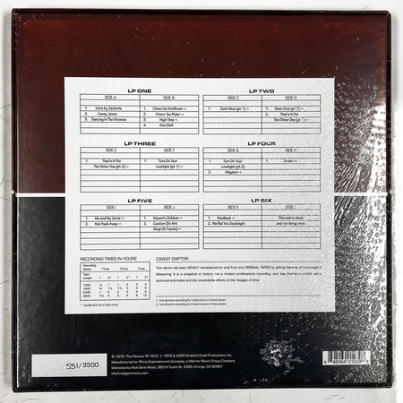 Grateful Dead - Dick's Picks Vol. 4: Fillmore East 2/13-14/70 (6LP Box Set) Vinyl > Box Set Real Gone Music