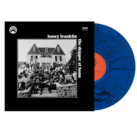 Henry Franklin - The Skipper At Home (Blue With Black Swirl Vinyl) Vinyl > LP Real Gone Music NEW NEW