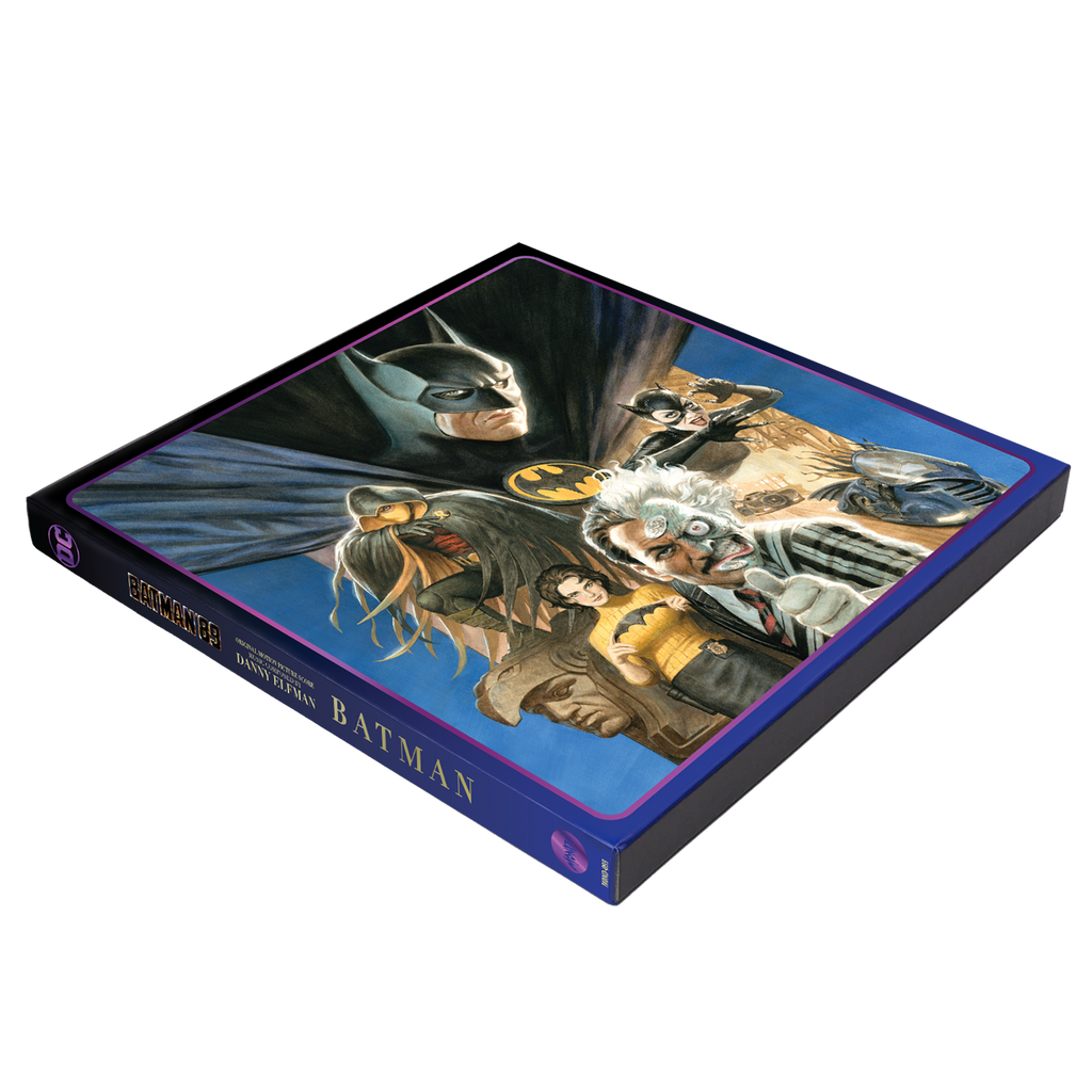Danny Elfman - Batman: Original Motion Picture Score (Batwing Vinyl, LP & Graphic Novel Box Set) Vinyl > Box Set Mondo