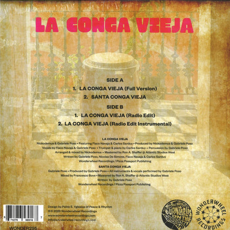 Nickodemus & Gabriele Poso - La Conga Vieja (Vinyl)