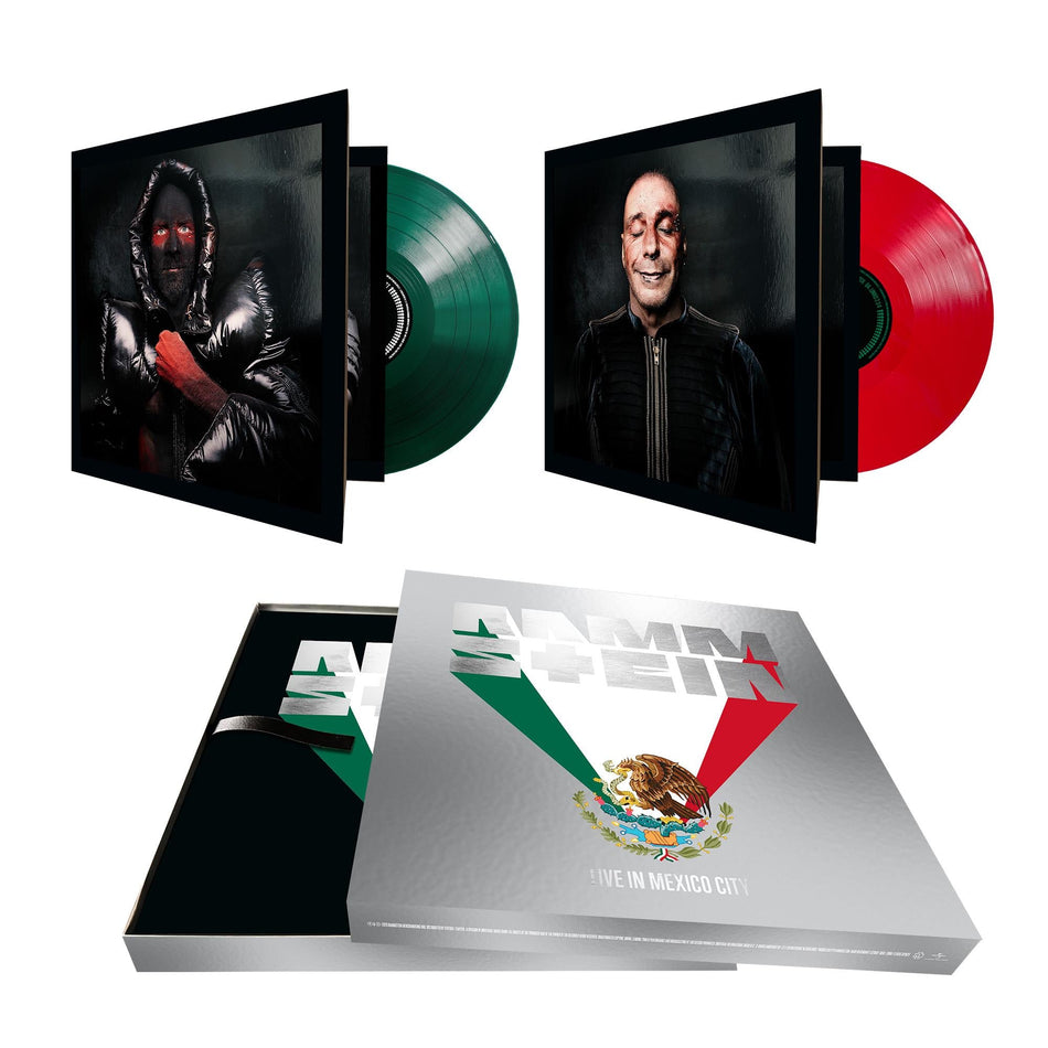 Rammstein - Live In Mexico City (Red, White, Green & Splatter 4LP Box Set) Vinyl > Box Set Republic Records NEW NEW