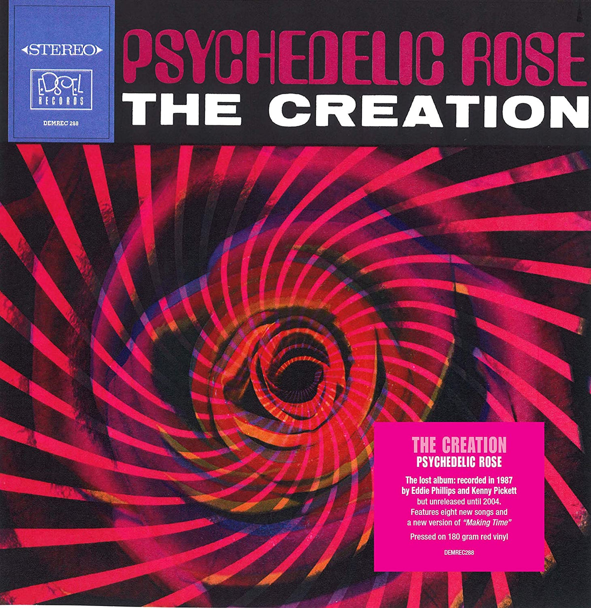 The Creation - Psychedelic Rose (Red Vinyl) Vinyl > LP Edsel Records NEW NEW