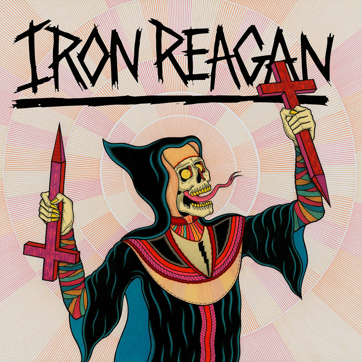 Iron Reagan - Crossover Ministry (Milky Clear With Rainbow Splatter Vinyl) Vinyl > LP Relapse