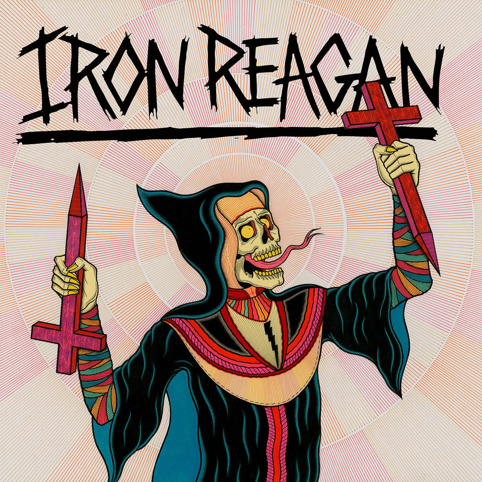 Iron Reagan - Crossover Ministry (Milky Clear With Rainbow Splatter Vinyl) Vinyl > LP Relapse