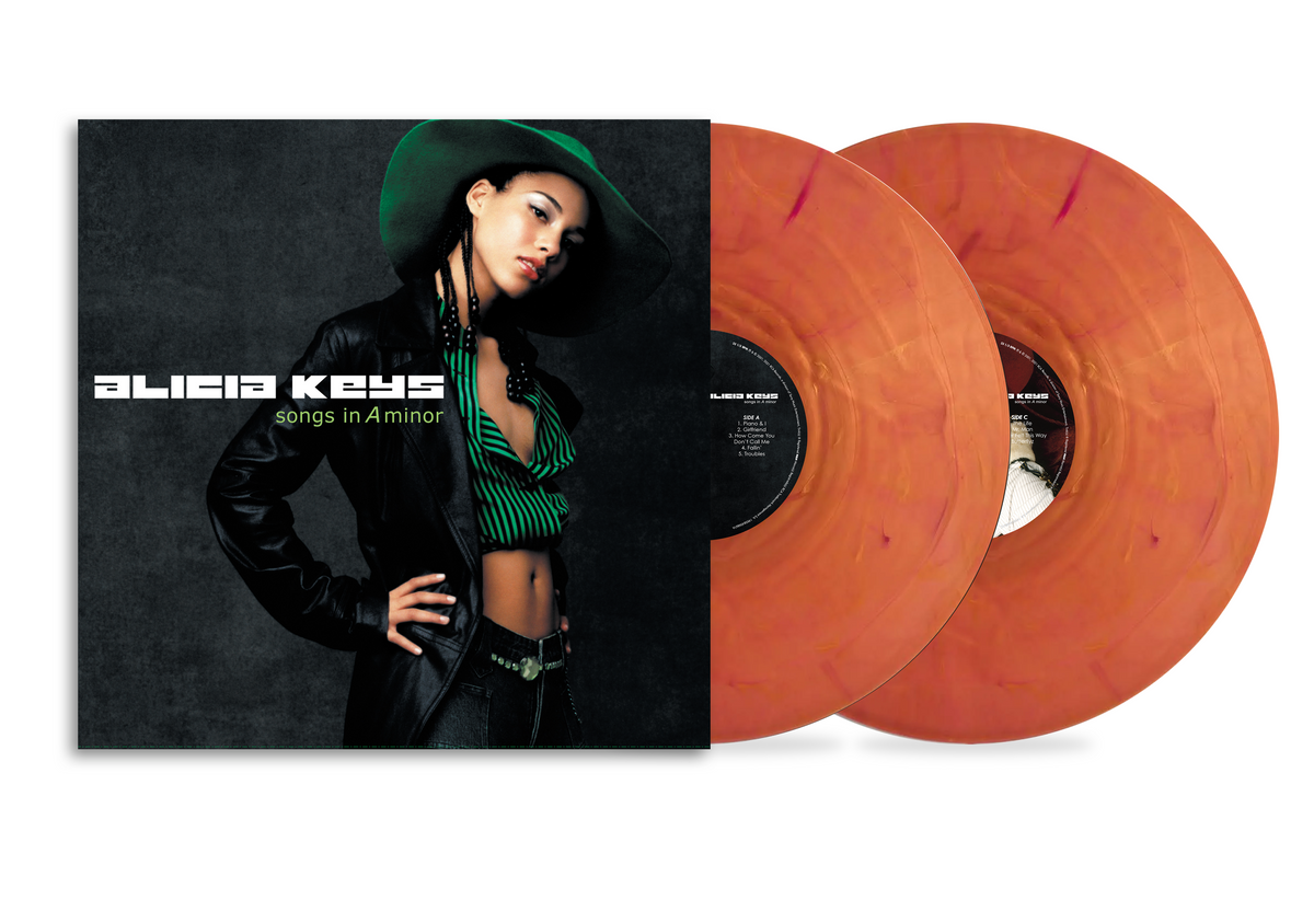 Alicia Keys - Songs in A Minor (Translucent Burnt Orange Marbled Vinyl)