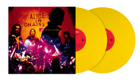 Alice In Chains - MTV Unplugged Opaque Canary Yellow 2LP Alliance Exclusive packshot