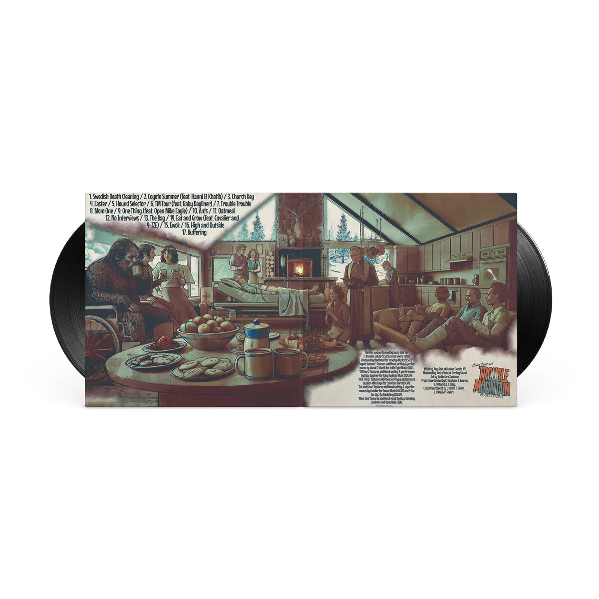 Aesop Rock & Blockhead - Trouble Mountain (Black Vinyl)
