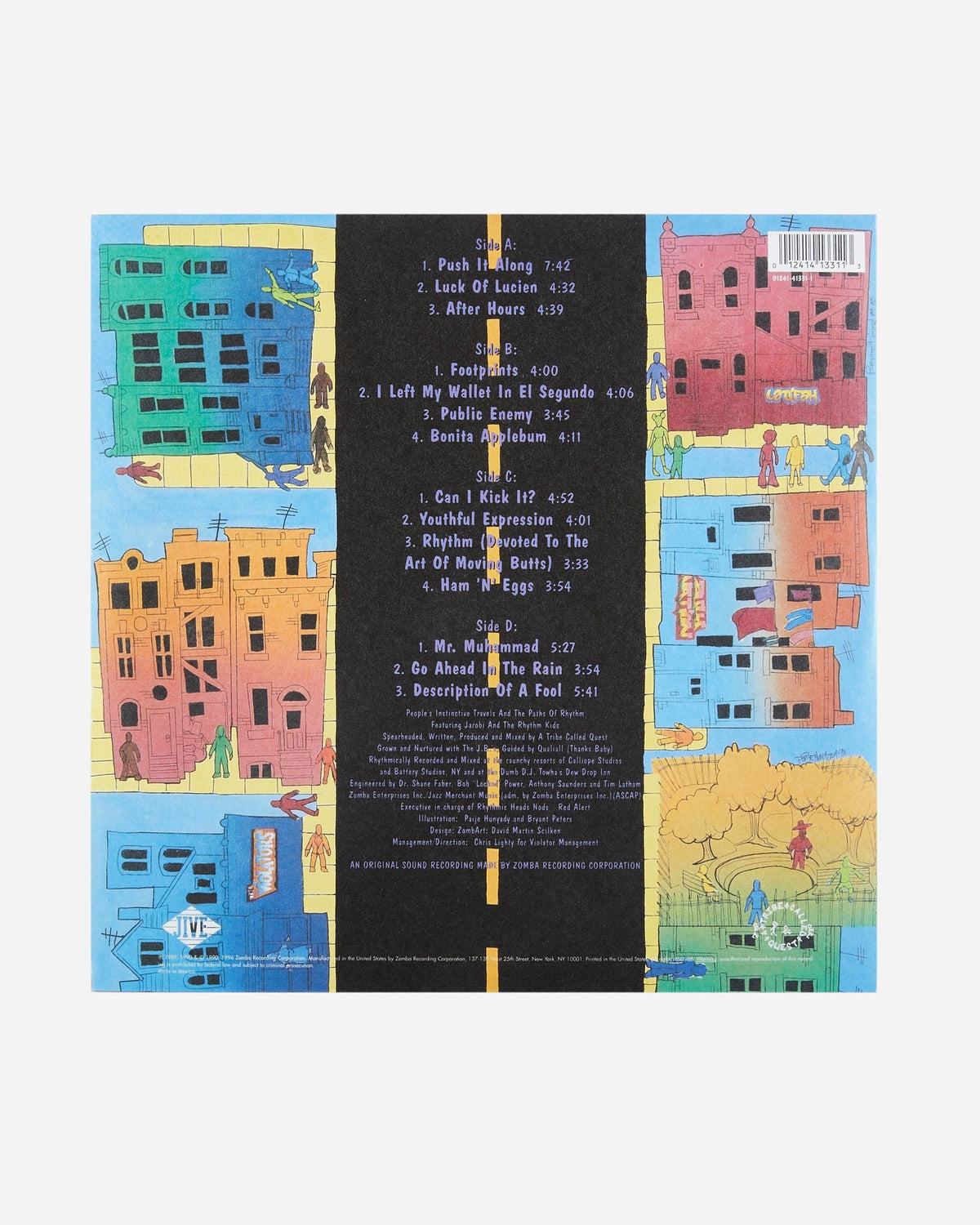 A Tribe Called Quest - People's Instinctive Travels and the Paths of Rhythm (Vinyl) Vinyl > LP Jive