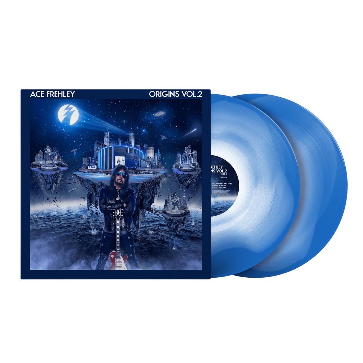 Ace Frehley - Origins, Vol. 2 (Blue & White Vinyl) Vinyl > LP eOne Music NEW NEW