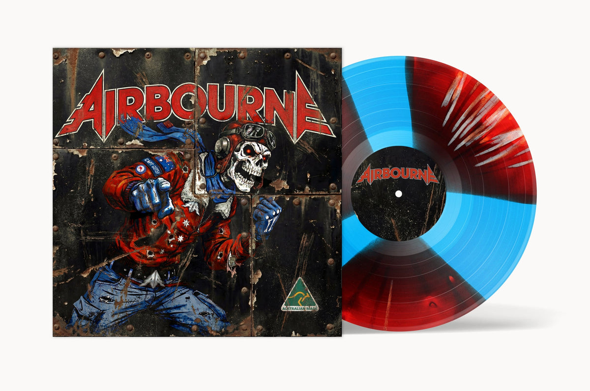 Airbourne - Airbourne (Indie Exclusive Blue, Red & White Splatter Vinyl)