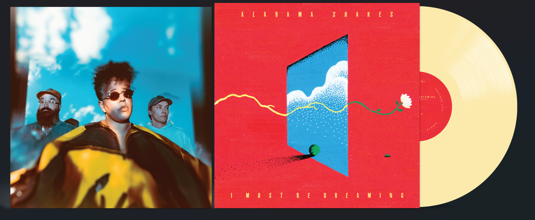 Alabama Shakes I Must Be Dreaming Indie Exclusive Daydream Yellow Vinyl LP packshot