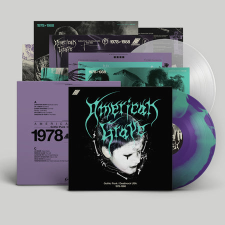 Various Artists - American Grave: Gothic Punk / Deathrock USA 1978-1988 (Indie Exclusive Bat Corpse Vinyl)