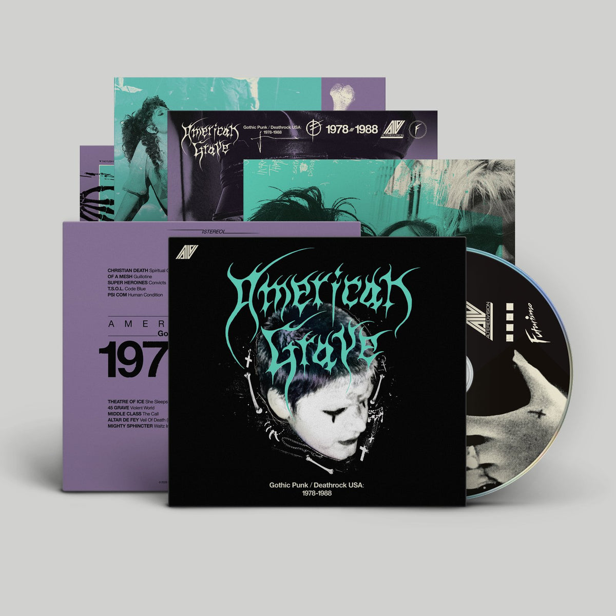 Various Artists - American Grave: Gothic Punk / Deathrock USA 1978-1988 (CD) CD Futurismo NEW NEW