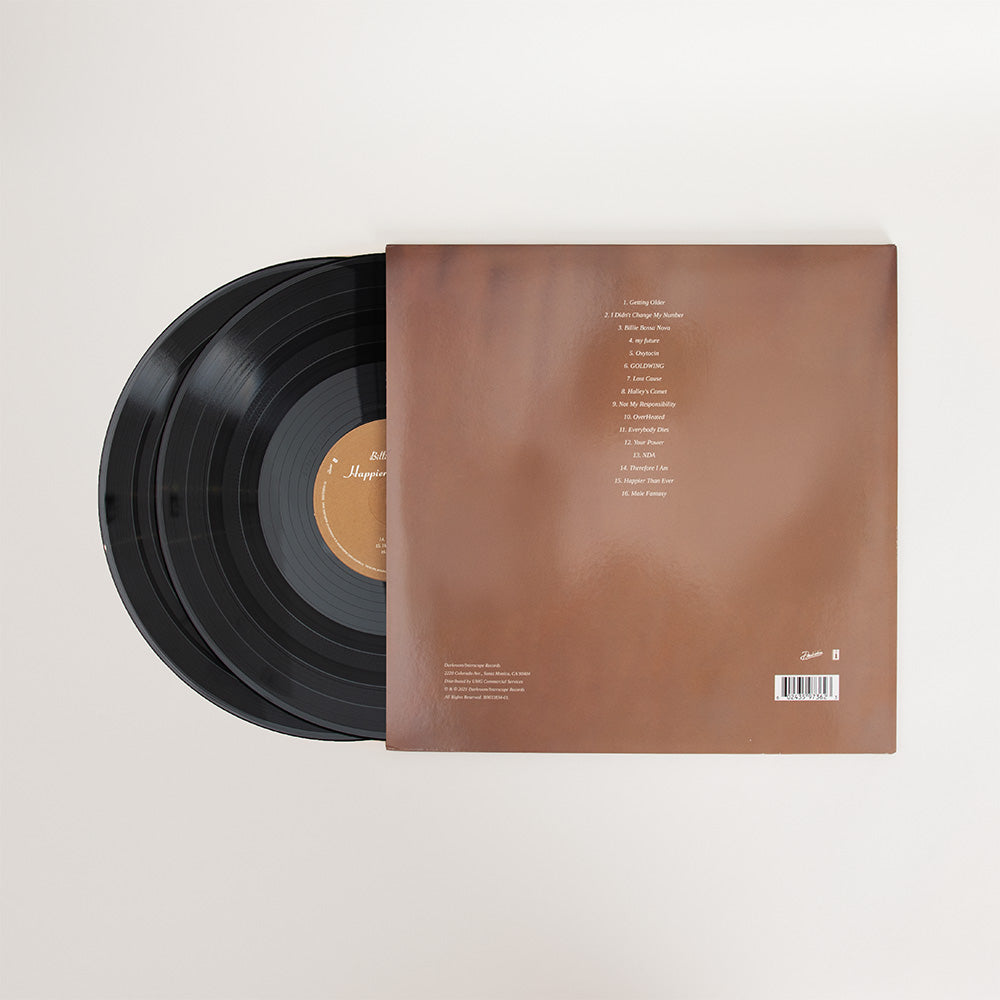Billie Eilish - Happier Than Ever (Black Vinyl) Vinyl > LP Interscope Records
