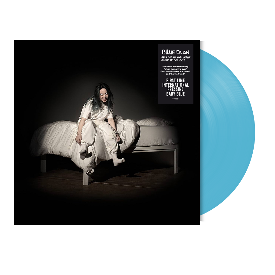 Billie Eilish - When We All Fall Asleep, Where Do We Go? (Baby Blue Vinyl) Vinyl > LP Darkroom/Interscope NEW NEW
