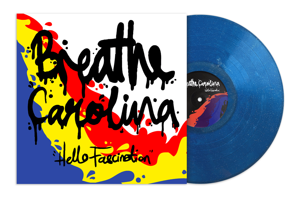 [PREORDER] Breathe Carolina - Hello Fascination Preorder Fearless 2026 / US / Indie Exclusive Cobalt Glitter Vinyl LP / Fearless NEW NEW