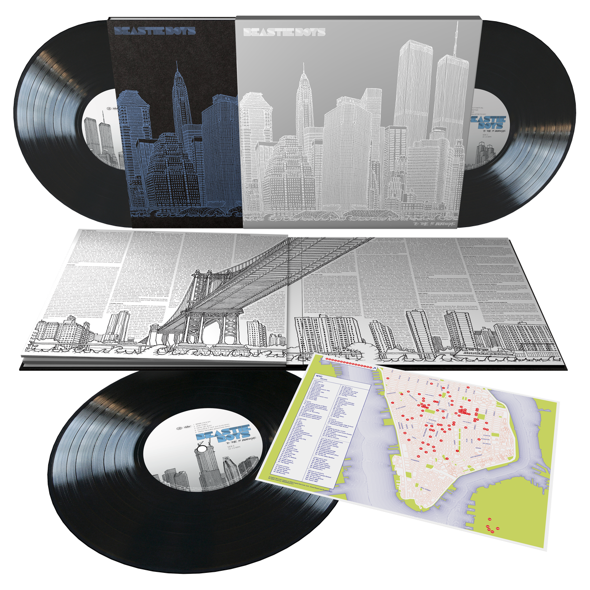 Beastie Boys - To The 5 Boroughs (Deluxe Edition 3LP Box Set) Vinyl > Box Set Capitol NEW NEW