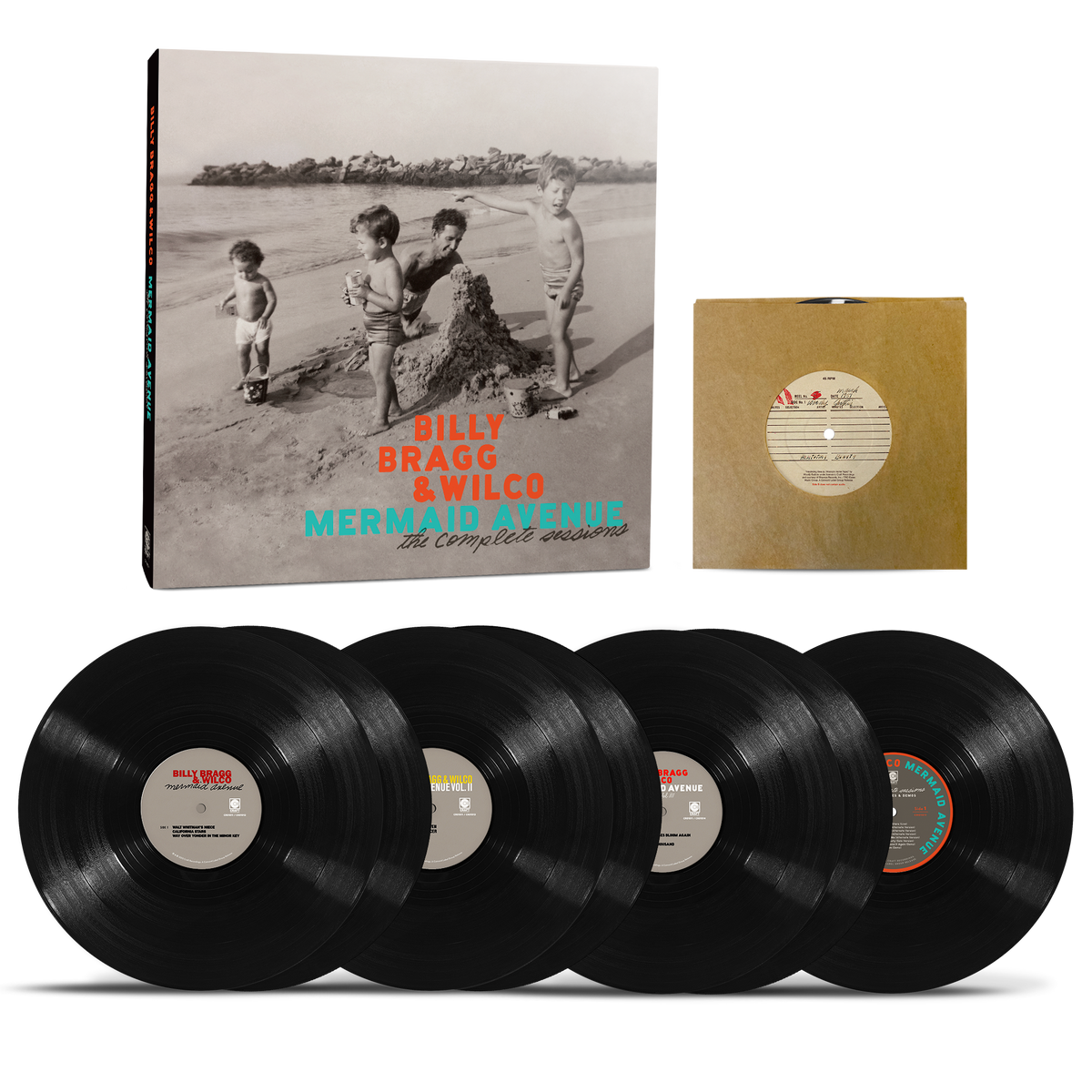 Billy Bragg & Wilco - Mermaid Avenue: The Complete Sessions (7LP + 7-inch Box Set)