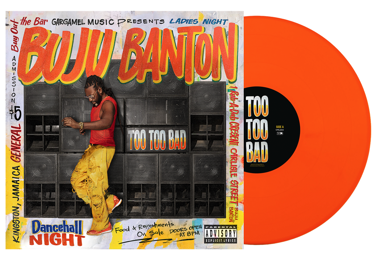 [PREORDER] Buju Banton - Too Too Bad Preorder Gargamel Records 2026 / US / LP Colored Vinyl + Photo Card / Gargamel Records NEW NEW