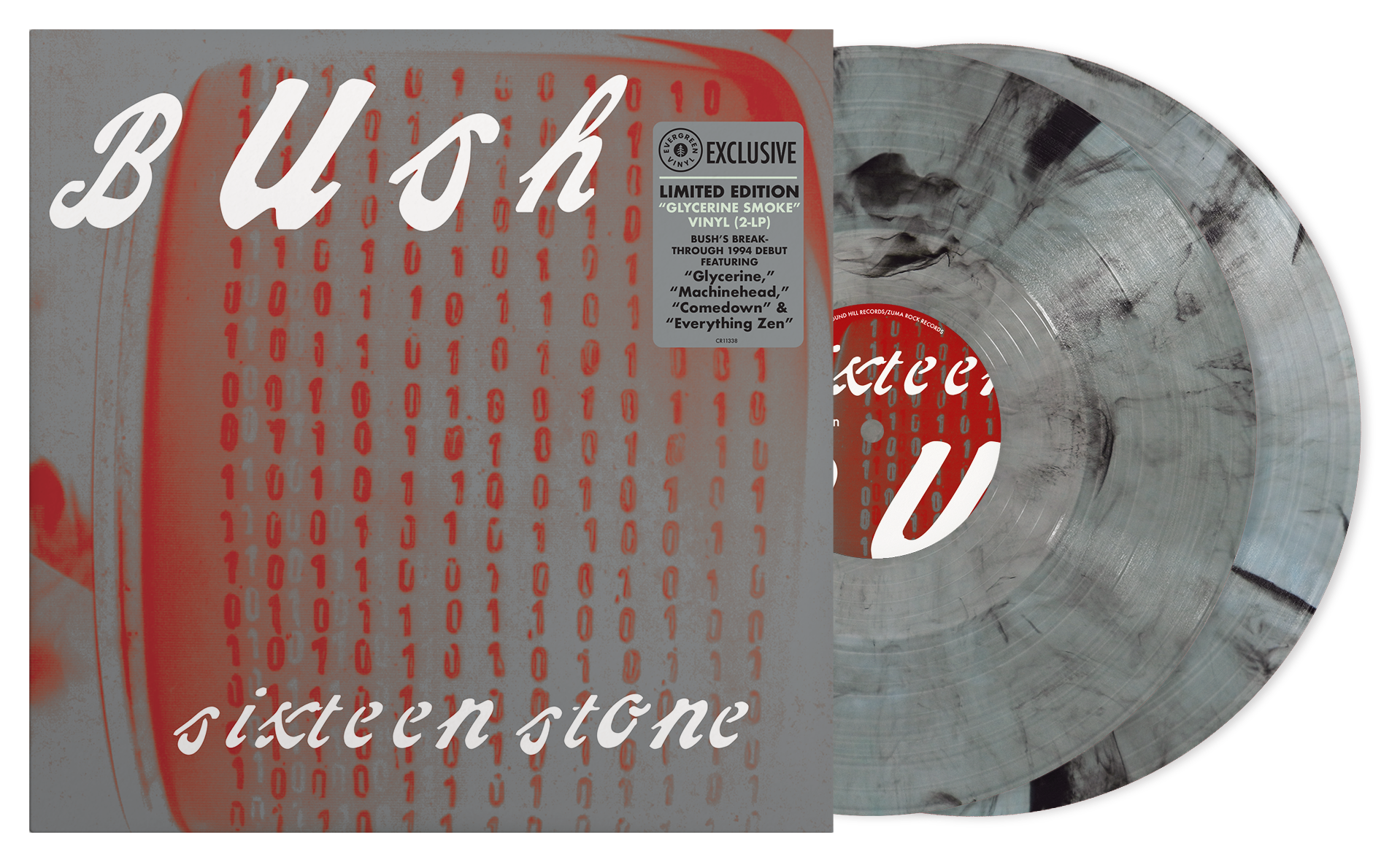 Bush - Sixteen Stone - Vinyl, 2 LP, Album, Evergreen Vinyl