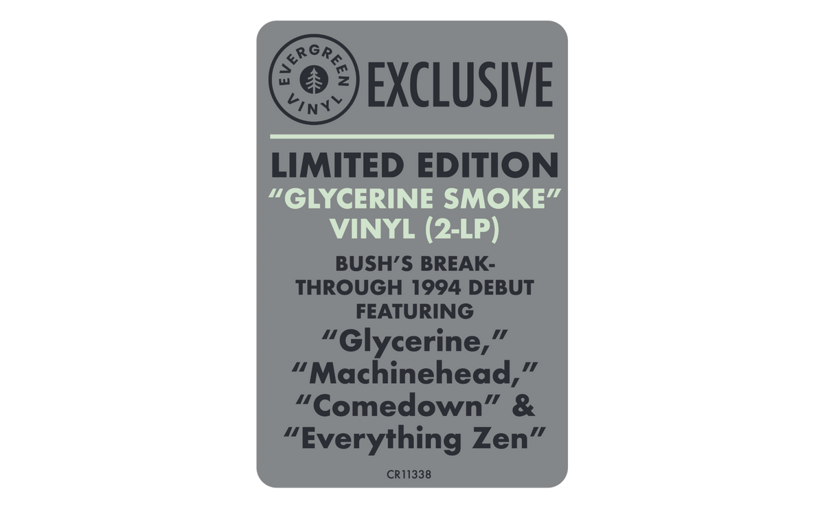 Bush - Sixteen Stone (Evergreen Vinyl Exclusive Glycerine Smoke Vinyl) Vinyl > LP Craft Recordings