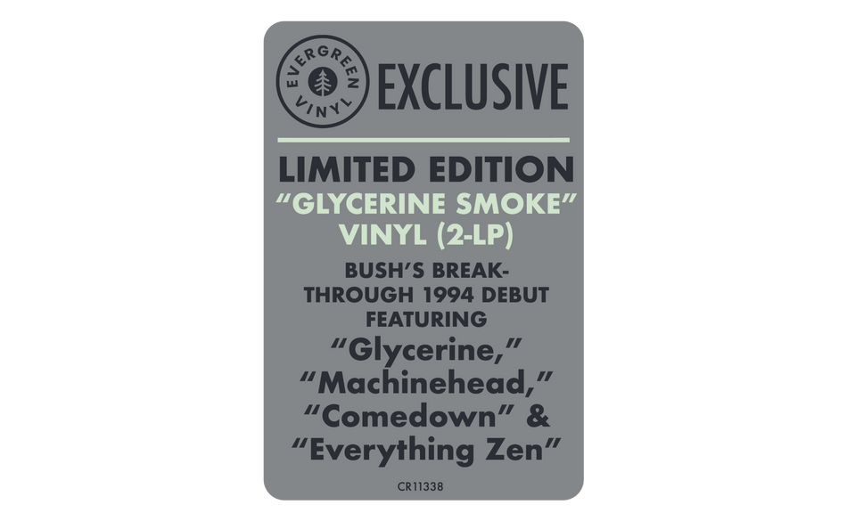Bush - Sixteen Stone (Evergreen Vinyl Exclusive Glycerine Smoke Vinyl) Vinyl > LP Craft Recordings